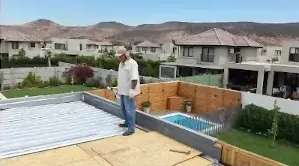 Aislación térmica de techo de zinc en Chicureo — foto 2