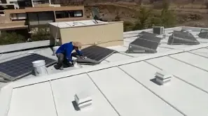 Impermeabilización de techo de zinc con membrana líquida en Lo Barnechea — foto 3