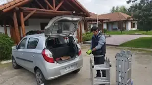 Mantención de techo en parcela en Linderos