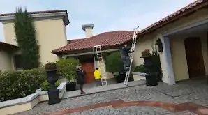 Reparación de techo de teja romana en Vitacura — foto 1