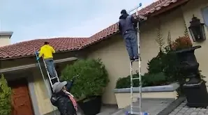 Reparación de techo de teja romana en Vitacura — foto 2